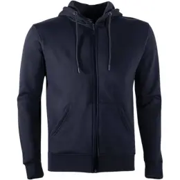FWRD Brooklyn Zipped Hoodie Navy Front Image